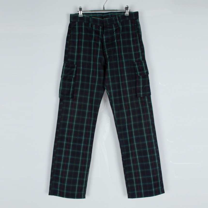 achoo ( size : men S , made in japan  ) check pants