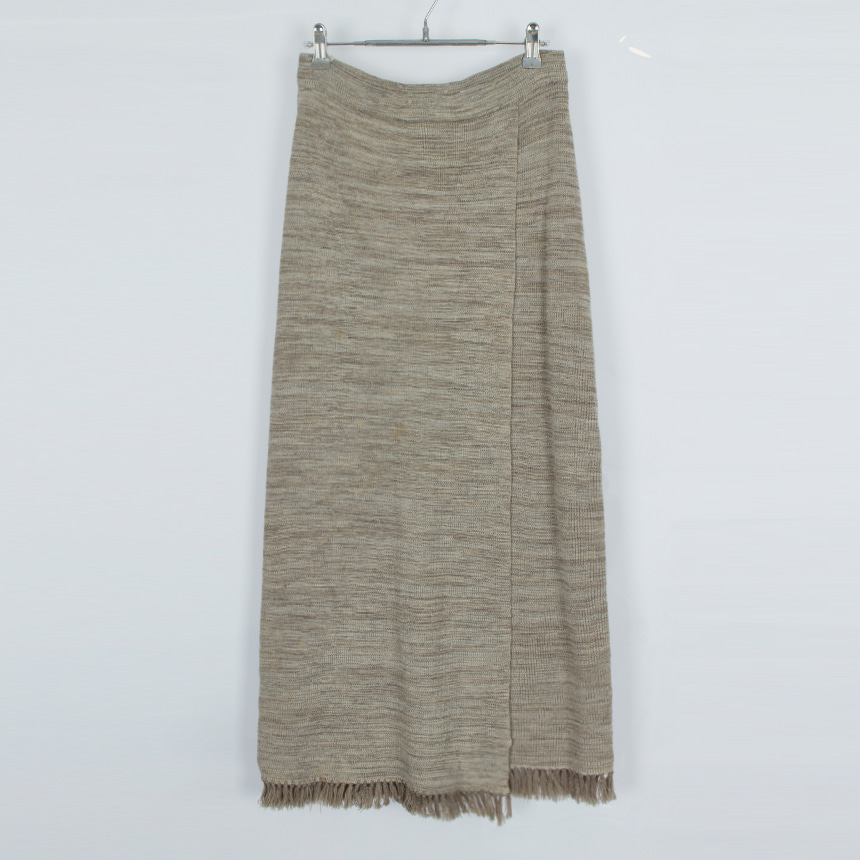 calabaza ( 권장 M - L ) wool banding skirt