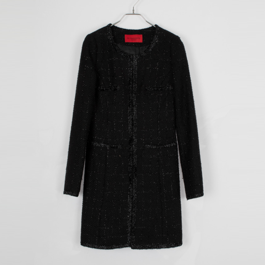 be radiance ( size : M ) tweed coat