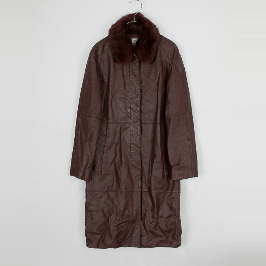 comme ca ( 권장 L ) leather coat