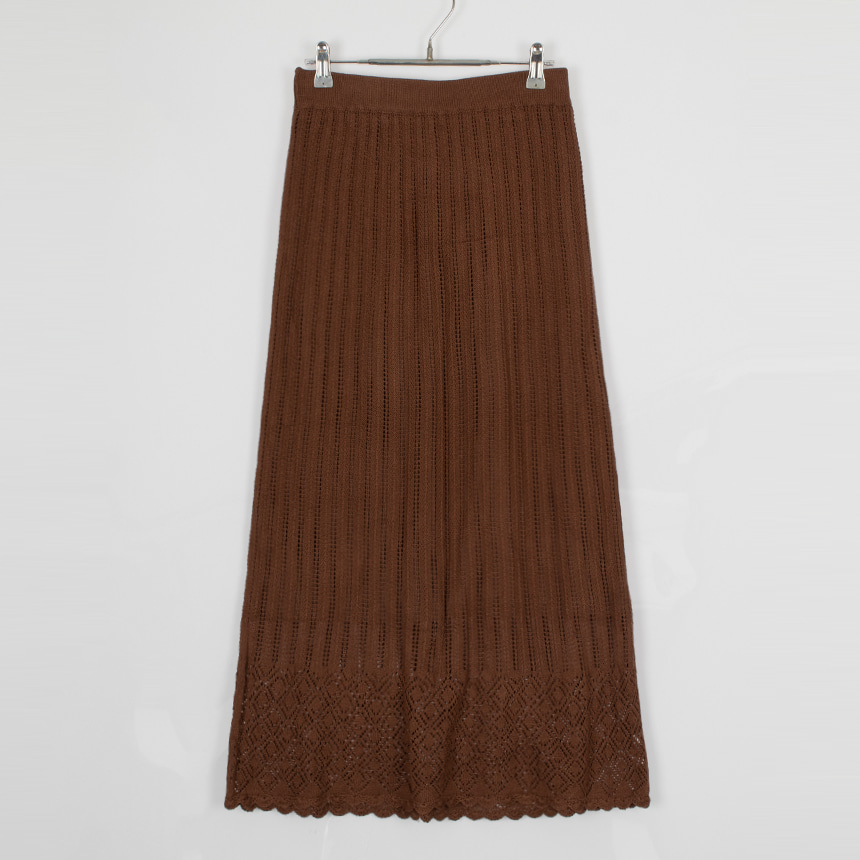 natural beauty basic ( size : M ) knit banding skirt