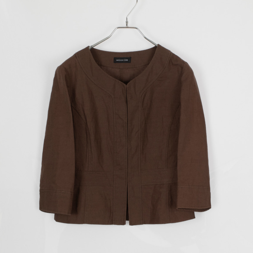 article com ( 권장 M ) linen jacket