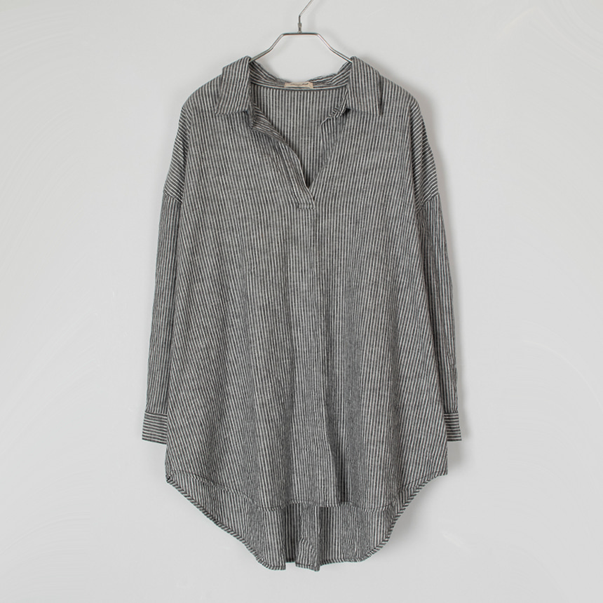 samansa mos2 ( size : F ) linen blouse