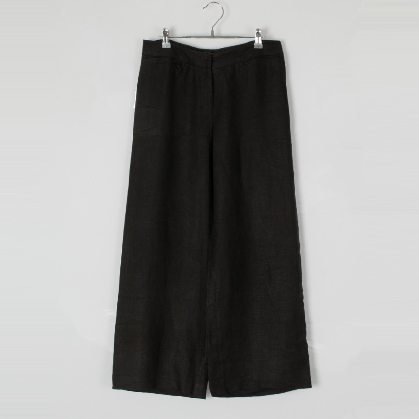 maxmara ( 권장 XL , made in italy ) linen wide pants
