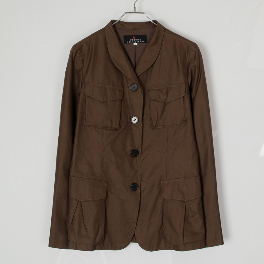 l&#039;equipe yoshie inaba ( 권장 L ) silk jacket