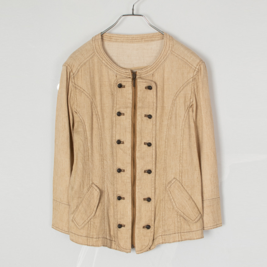gabardine K.T ( 권장 L , made in japan ) linen jacket