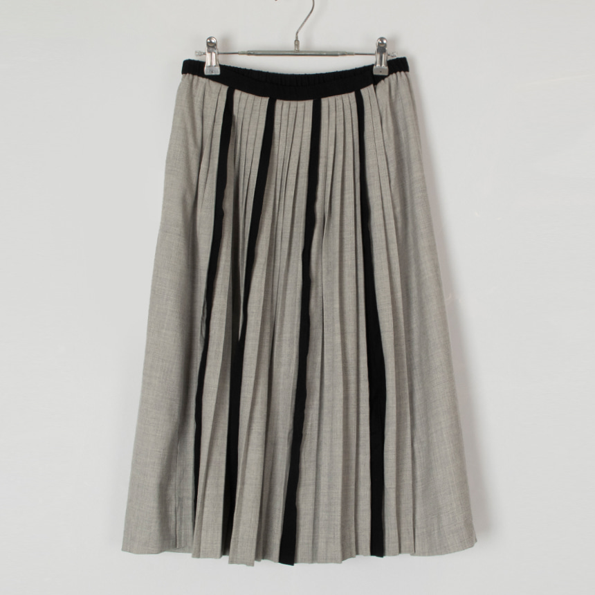 comme ca du mode ( 권장 L , made in japan ) wool banding skirt
