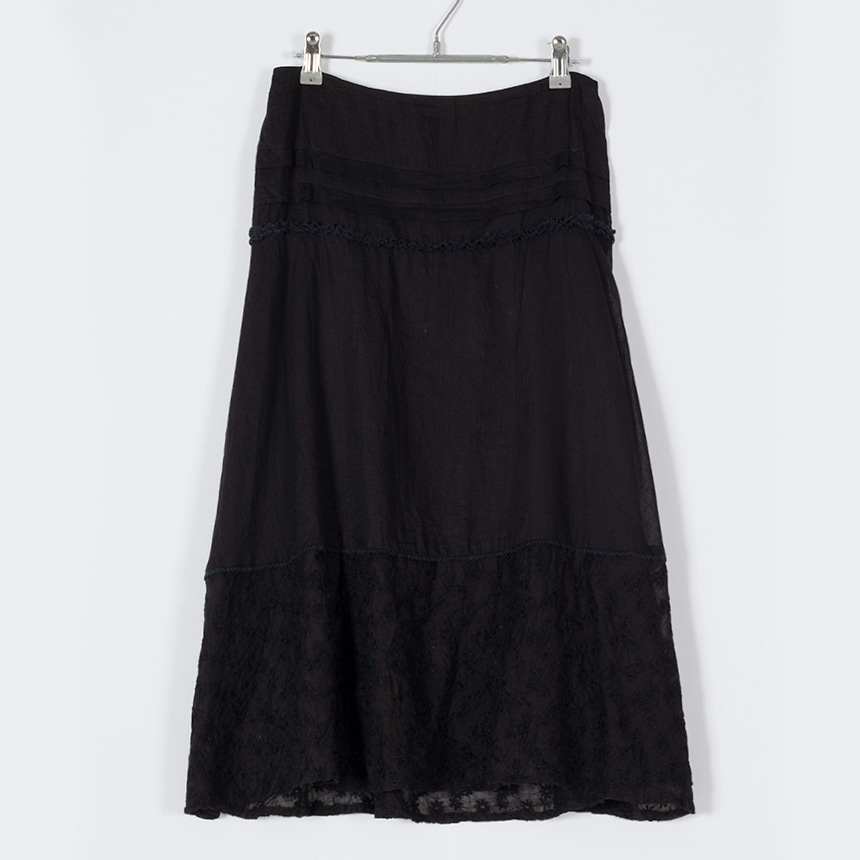 prade ( 권장 L , made in japan ) linen skirt
