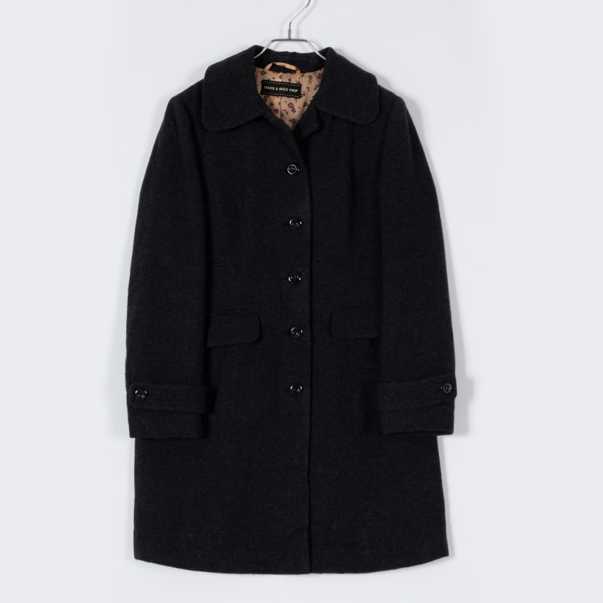 have a nice trip ( size : M ) wool coat
