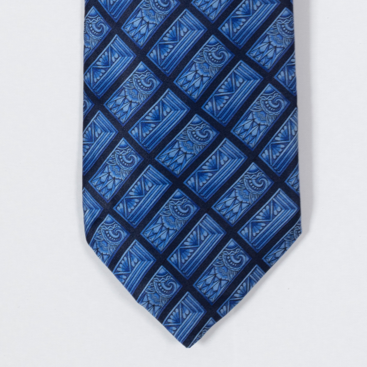 ( new ) lanvin ( made in france ) silk tie