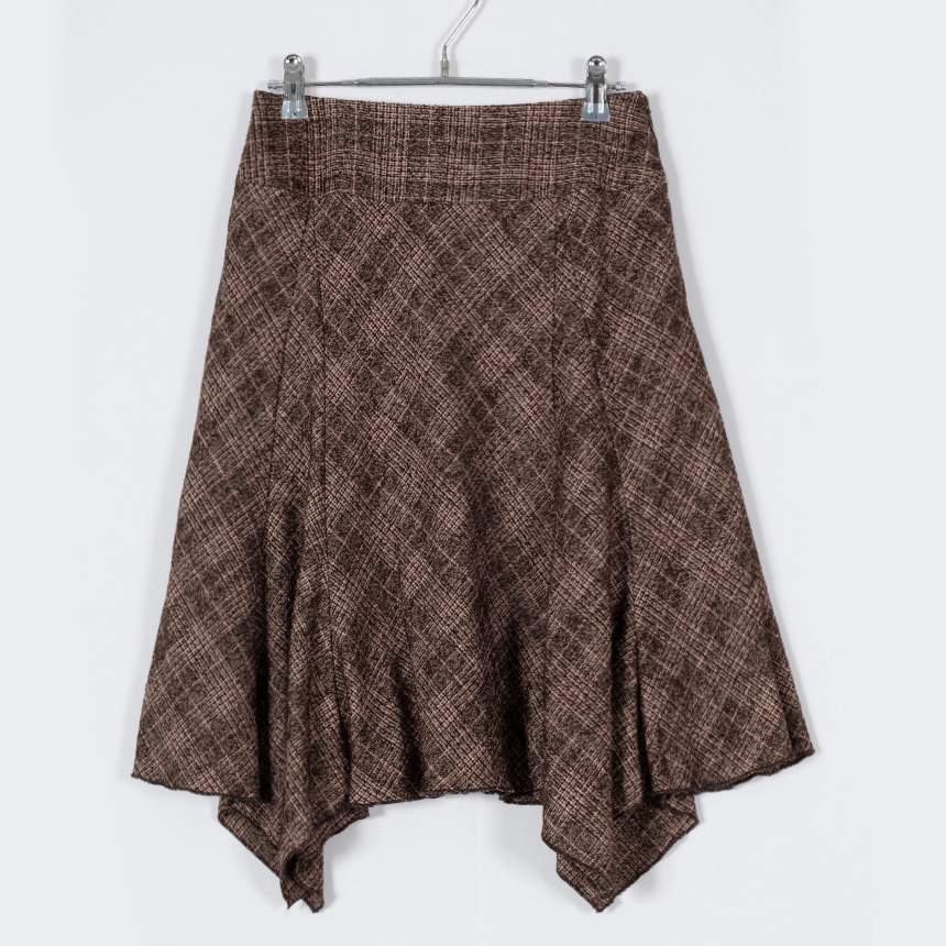 scot club ( size : M ,  made in japan ) wool skirt