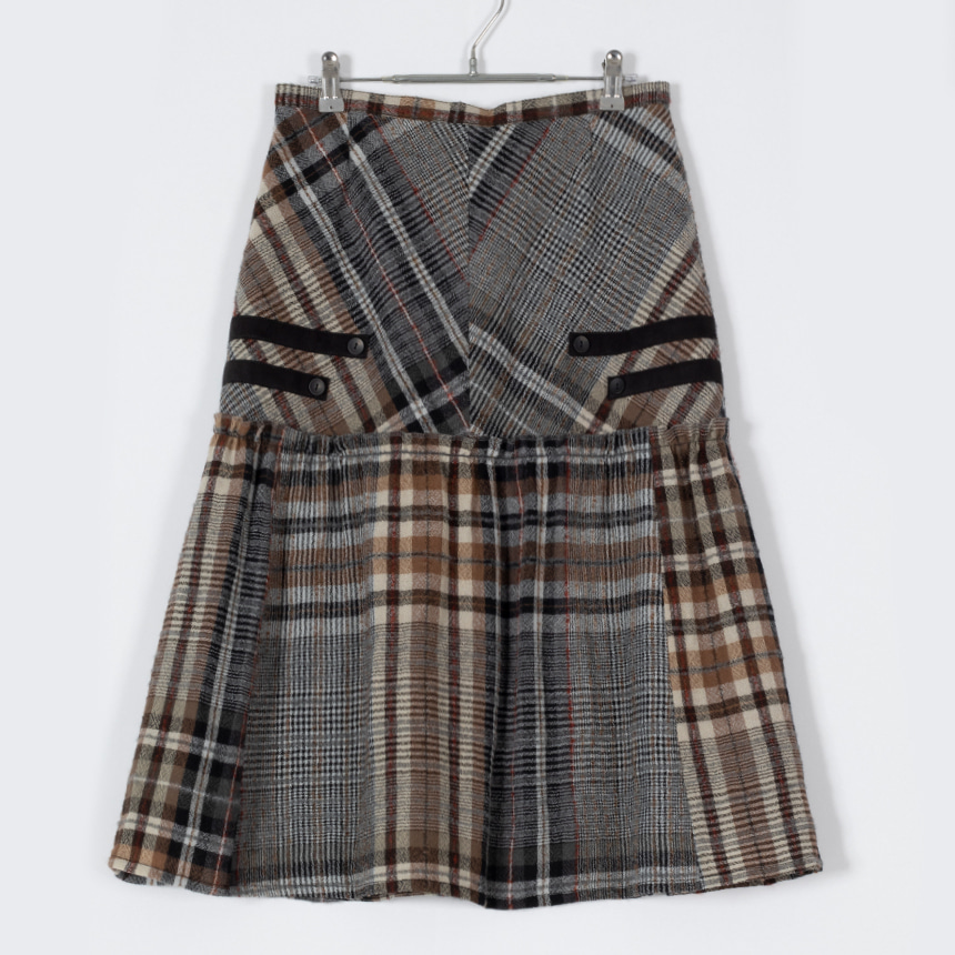 b.b ( 권장 XL , made in japan ) wool skirt