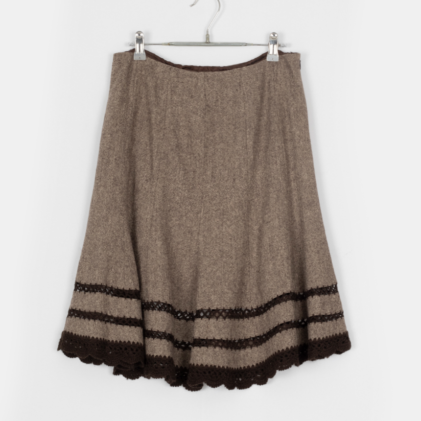 talbots ( 권장 XL ) wool silk skirt