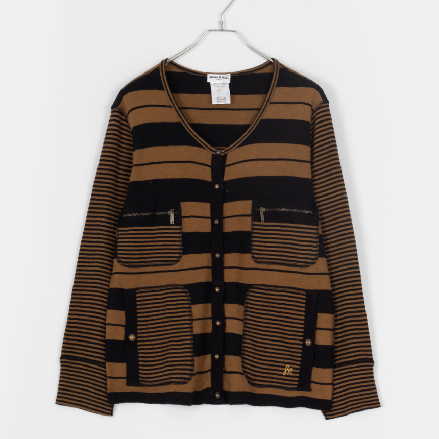 sonia rykiel ( size : L , made in france ) knit