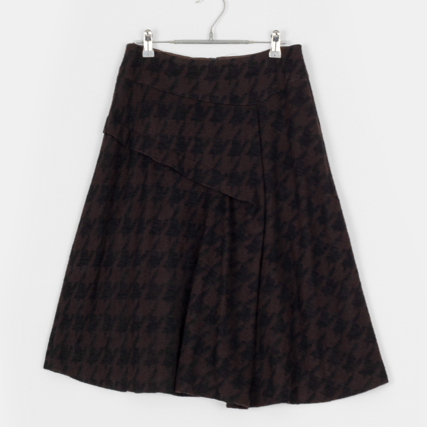 hiroko koshino ( 권장 L , made in japan ) wool skirt