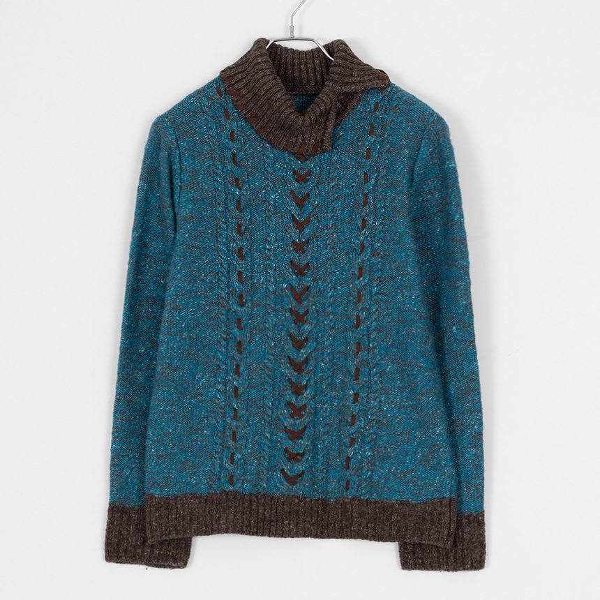 leilian ( 권장 M , made in japan ) wool silk knit