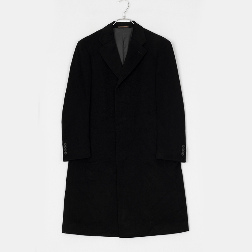 giuliano grossoni ( size : men M ) cashmere angora coat