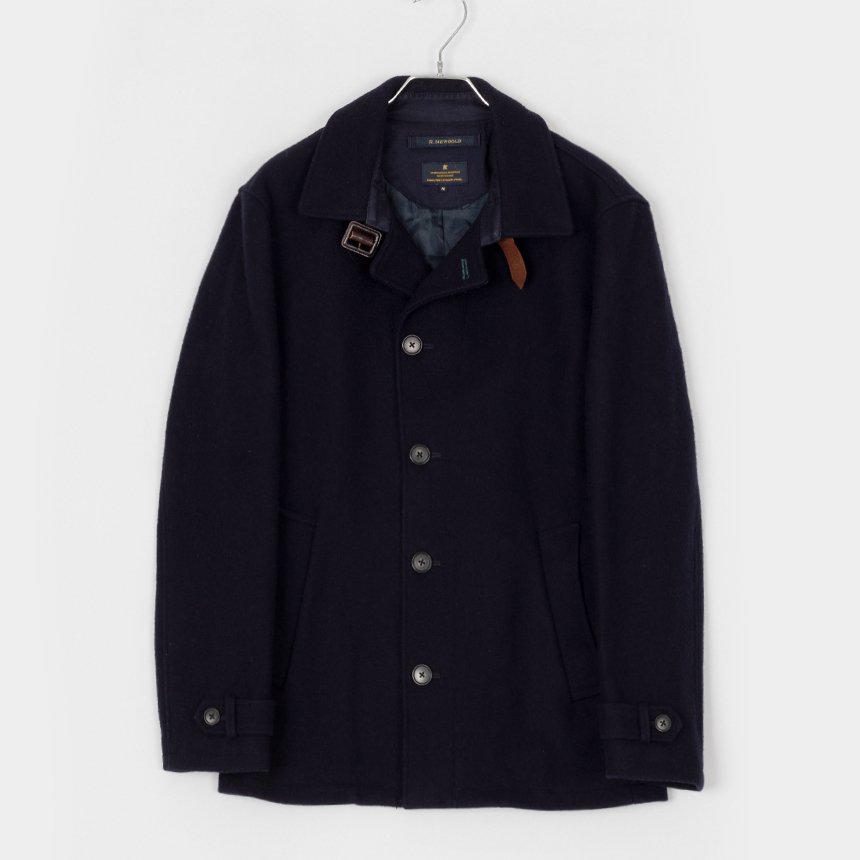 r.newbold ( size : men M ) wool jacket
