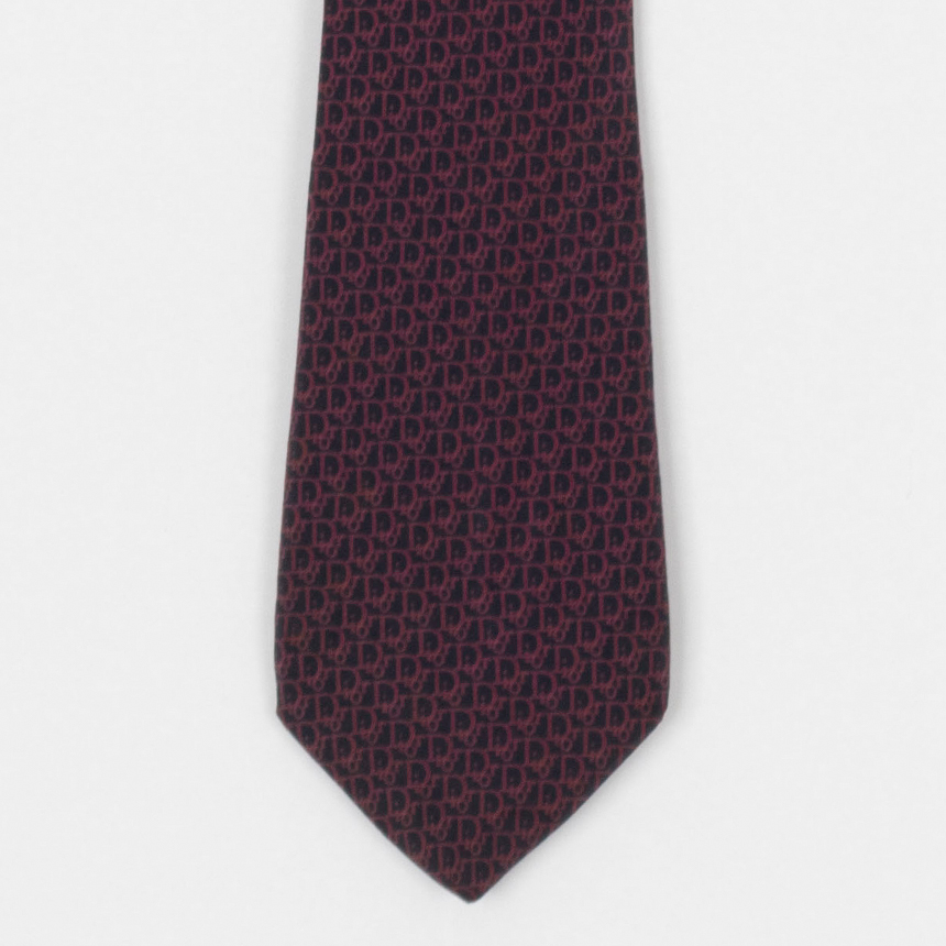 christian dior ( made in italy ) silk tie
