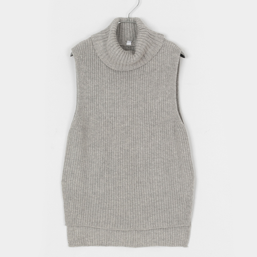 uniqlo ( size : L ) wool turtleneck sleeveless