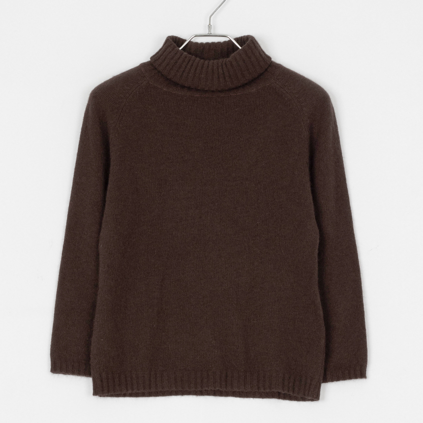 ( size : M ) turtleneck angora knit