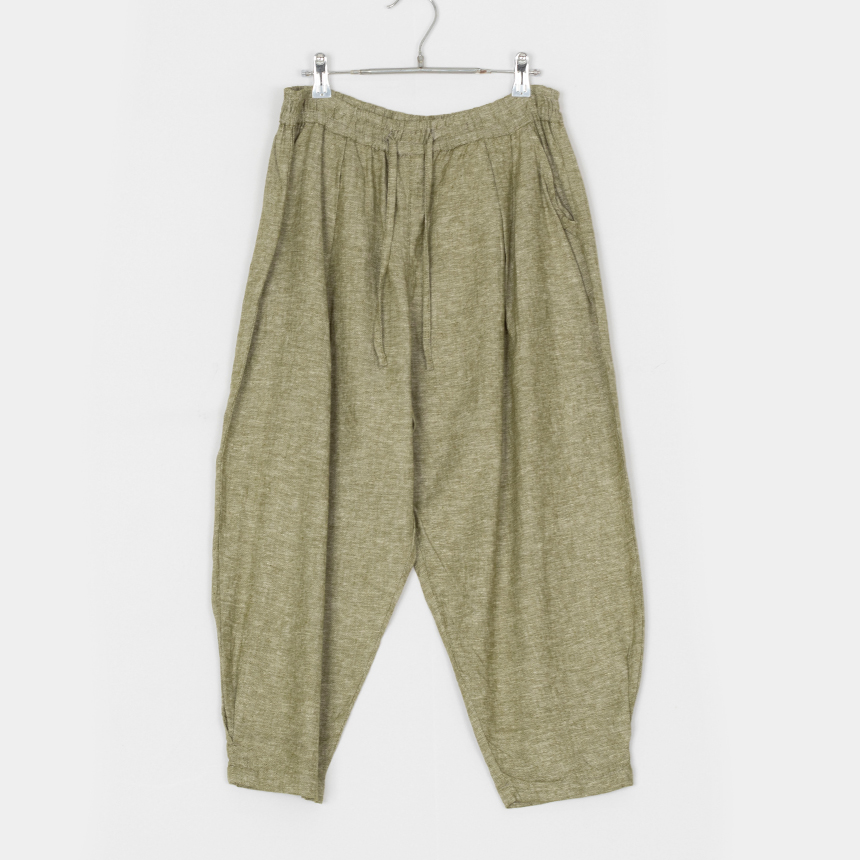jpn ( size : XL ) linen banding pants