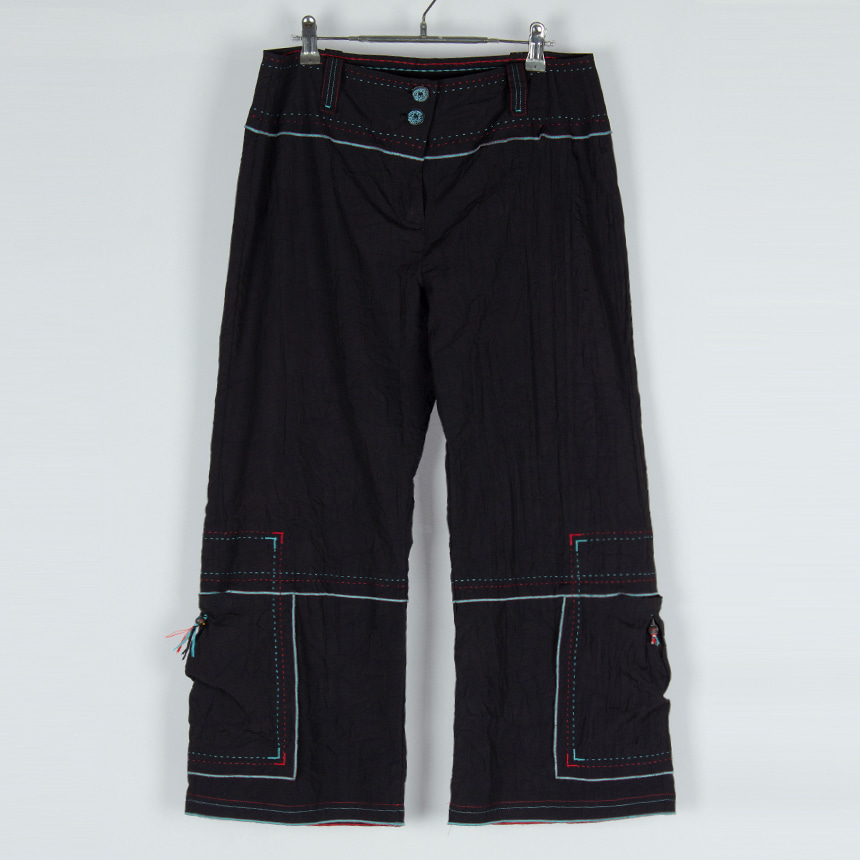 garella ( size : 3 , made in romania ) stitch wide pants
