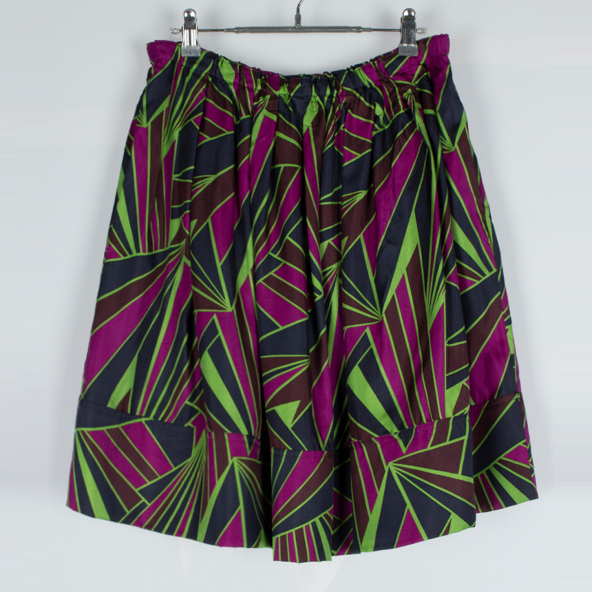 dkny ( size : 10 ) silk banding skirt