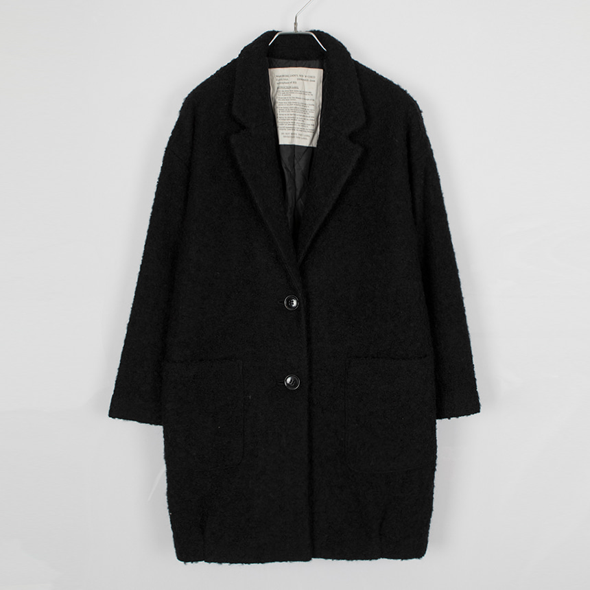 w-chico ( size : F ) wool coat