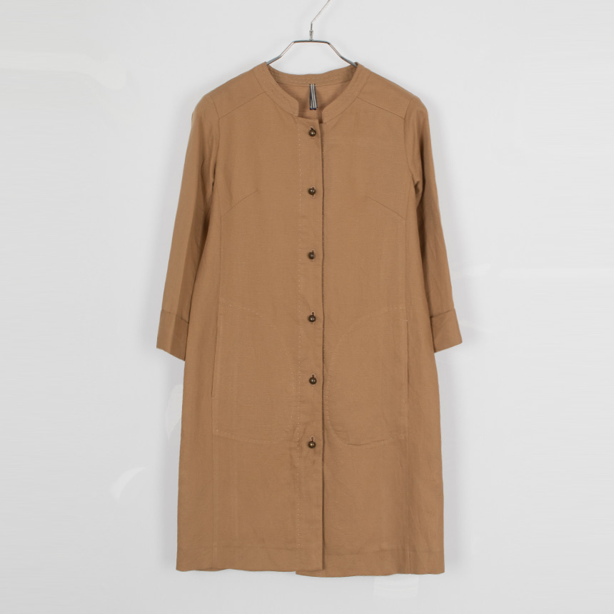 espie ( 권장 S ) linen trench coat