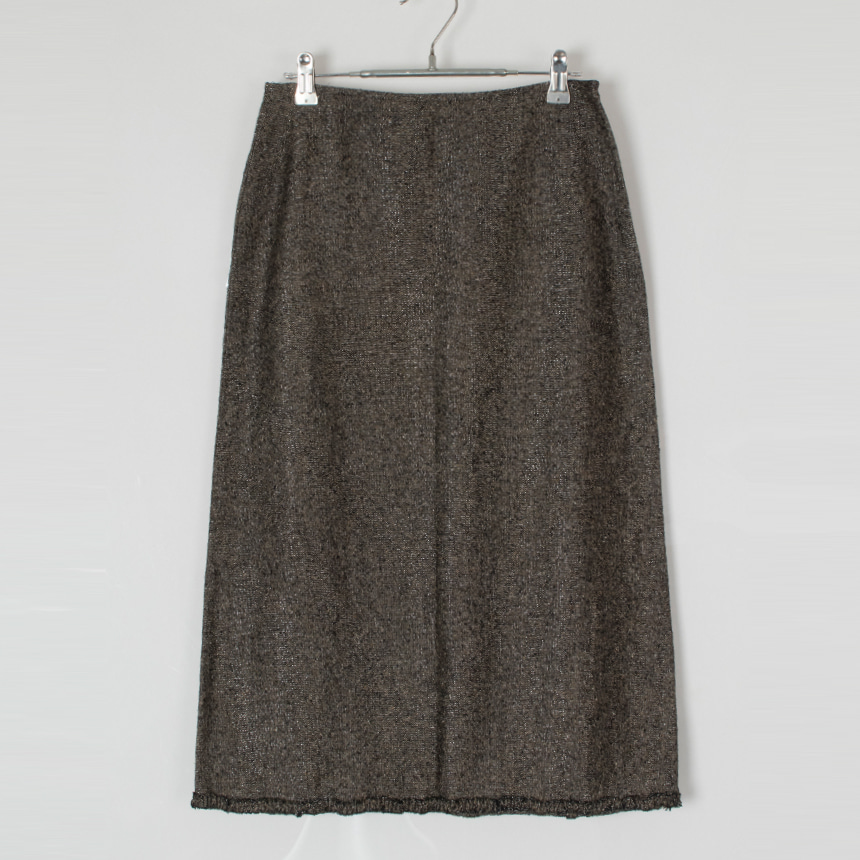 lili petrus ( 권장 M - L , made in italy ) wool silk skirt