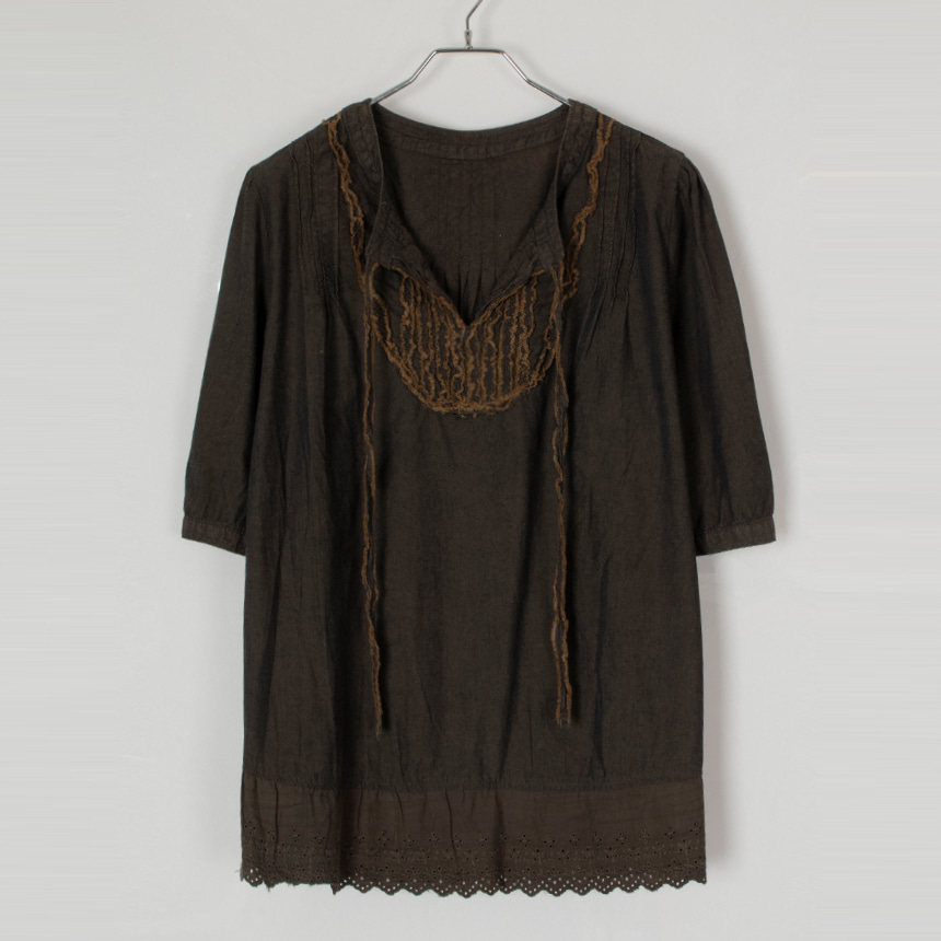 jpn ( size : XL ) 1/2 blouse