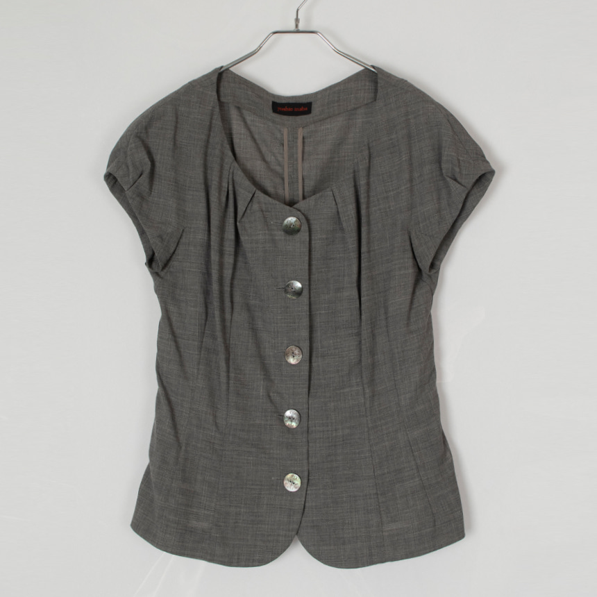 yoshie inaba ( 권장 M , made in japan ) wool 1/2 blouse