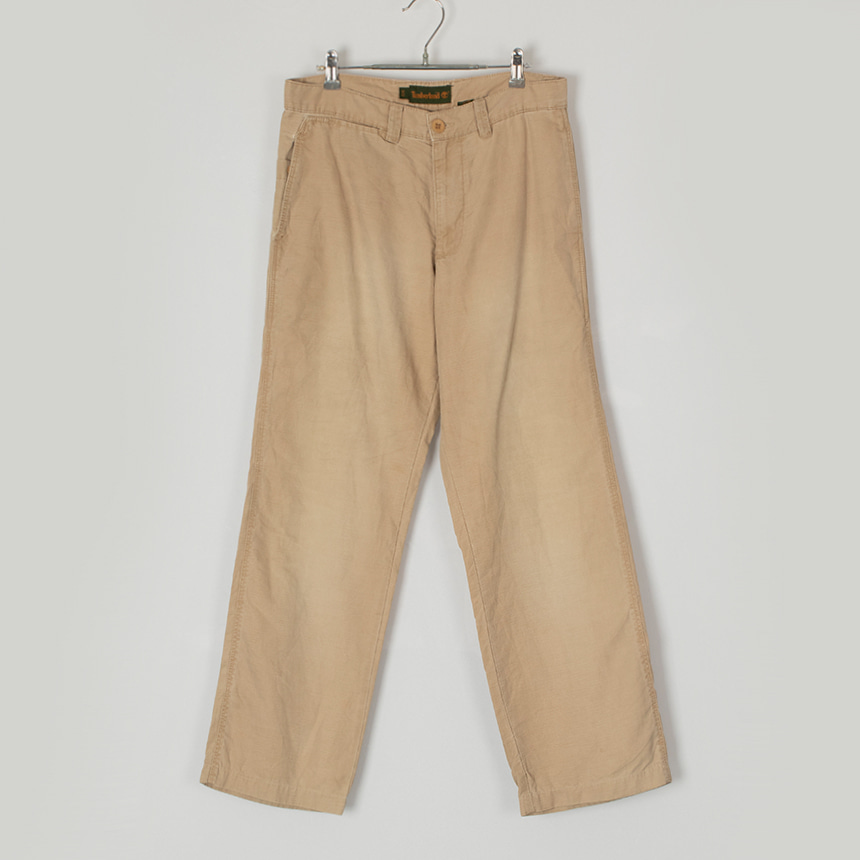 timberland ( size : 31/32 , made in turkey ) linen wide pants