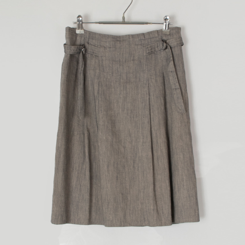 elle ( 권장 L , made in japan ) linen skirt