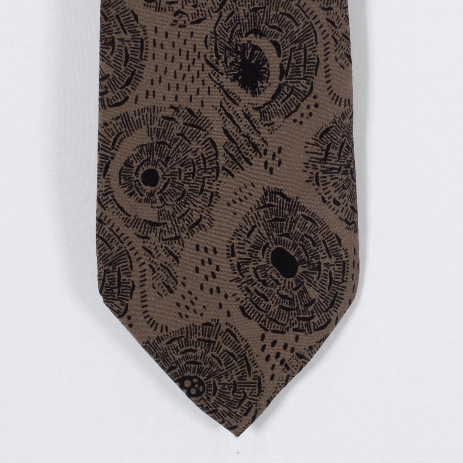 lanvin ( made in italy ) silk tie
