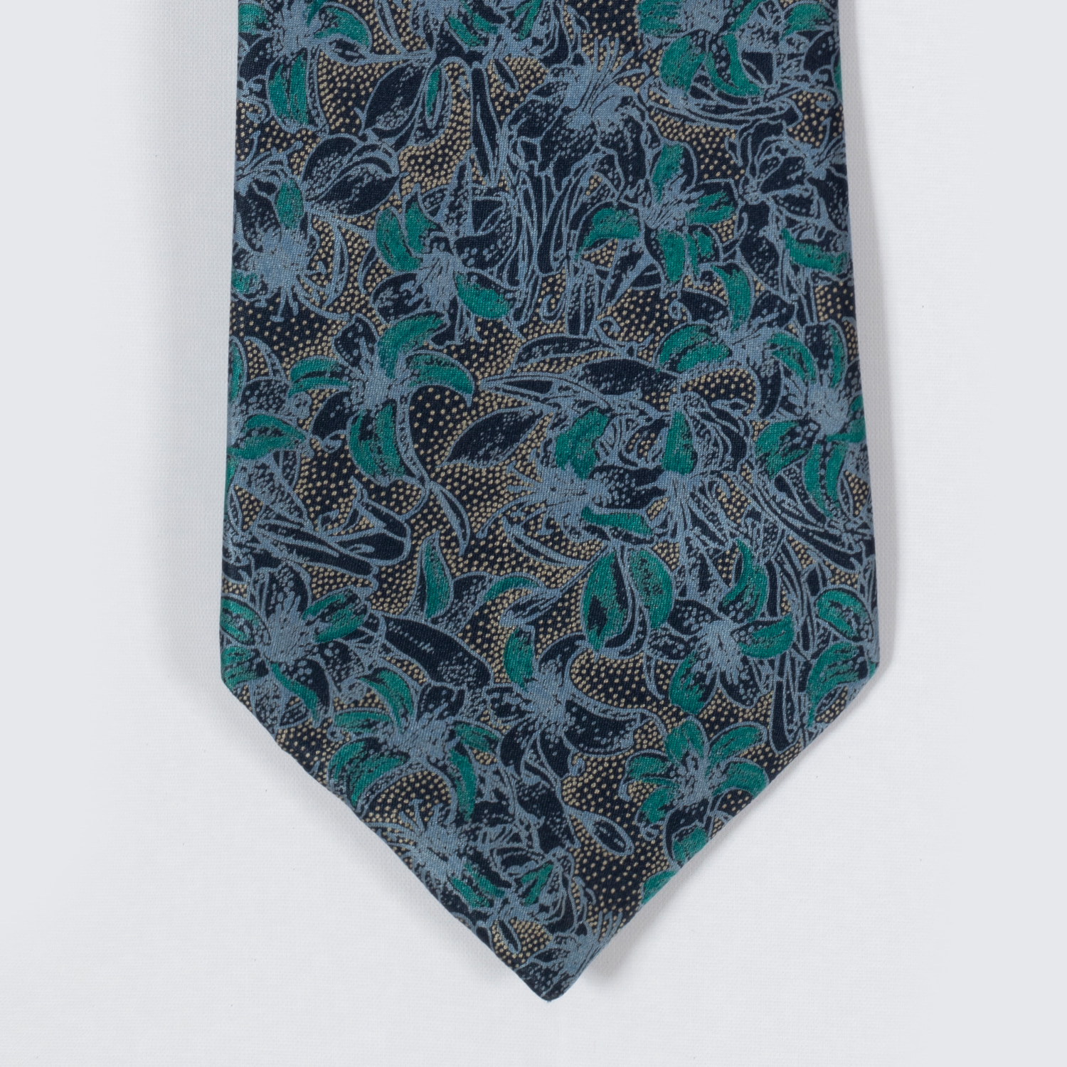 lanvin ( made in france ) silk tie