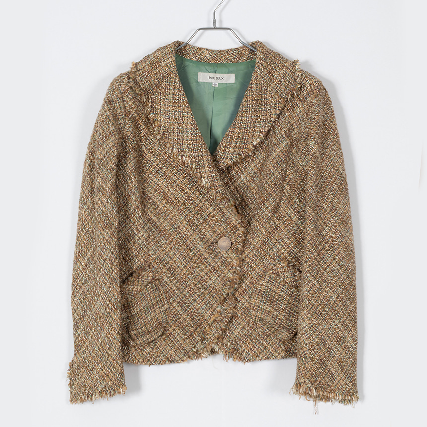 pade deux ( 권장 L , made in japan ) wool jaket