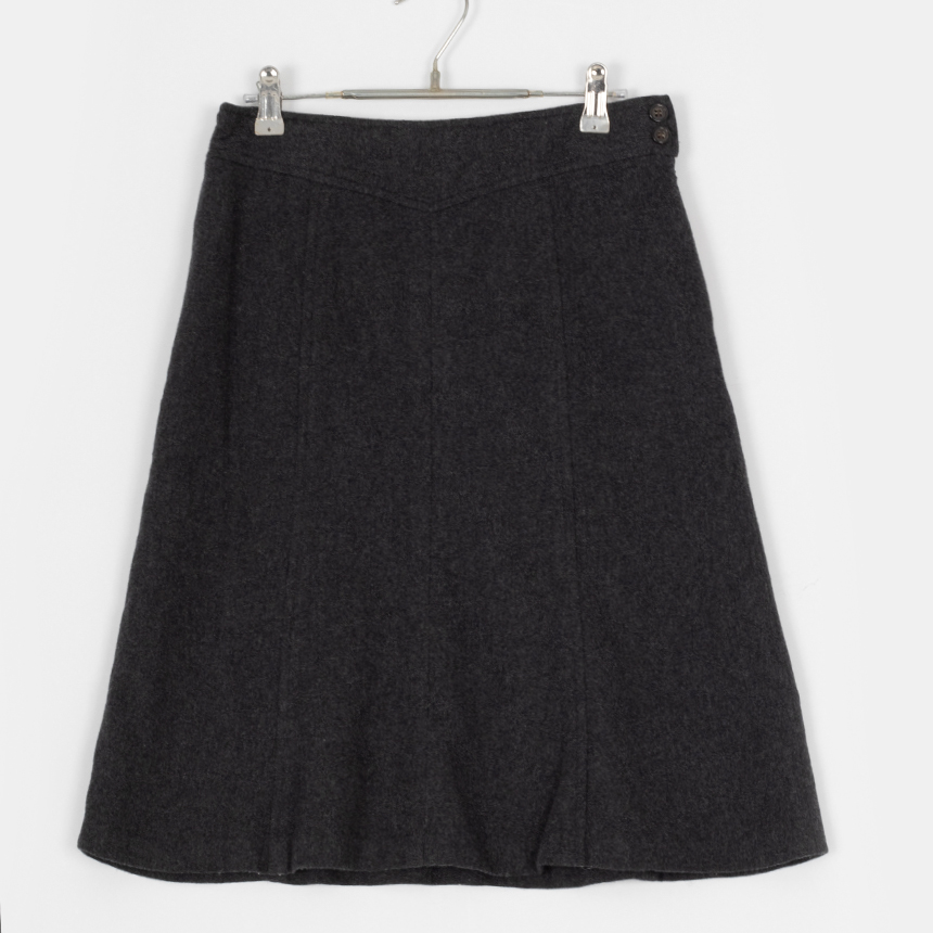 rope picnic ( 권장 M - L ) wool skirt