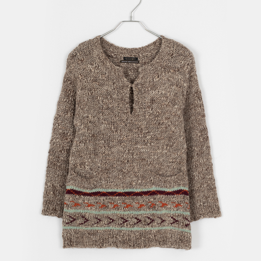 bampa ( size : M , made in italy ) alpaca knit