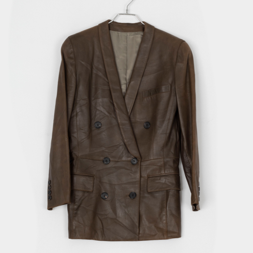 cerchio ( size : M ) leather jacket