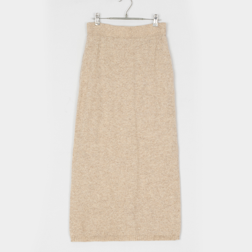 self+service ( size : L ) banding wool skirt