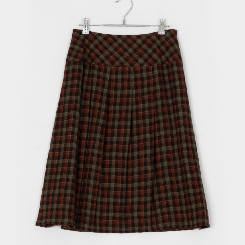 gianni lo giudice ( 권장 L , made in japan ) wool skirt