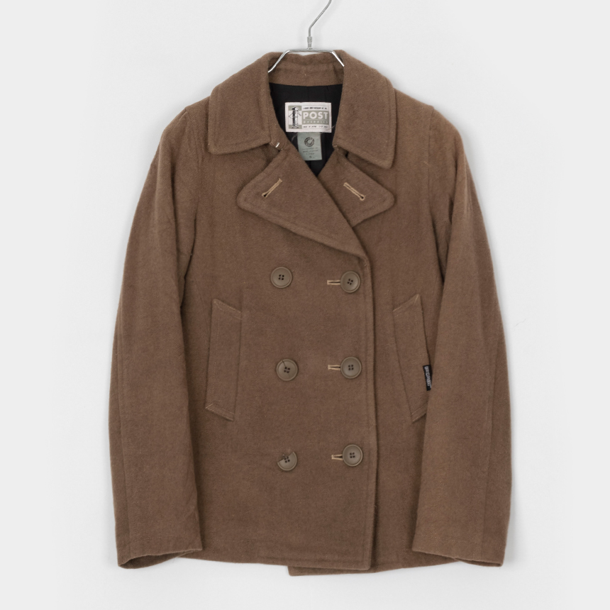 post overall ( size : S , made in japan ) wool jacket