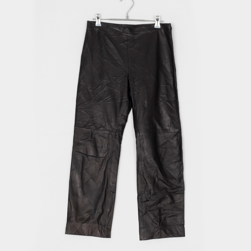 krizia ( 권장 L , made in italy ) leather pants