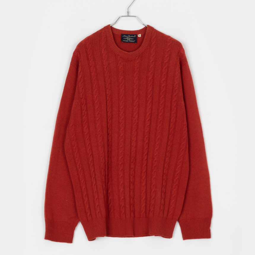 mount-cashmere ( size : men M ) knit