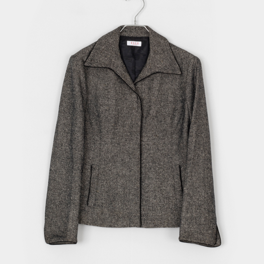 elle ( 권장 M , made in japan ) wool silk jacket