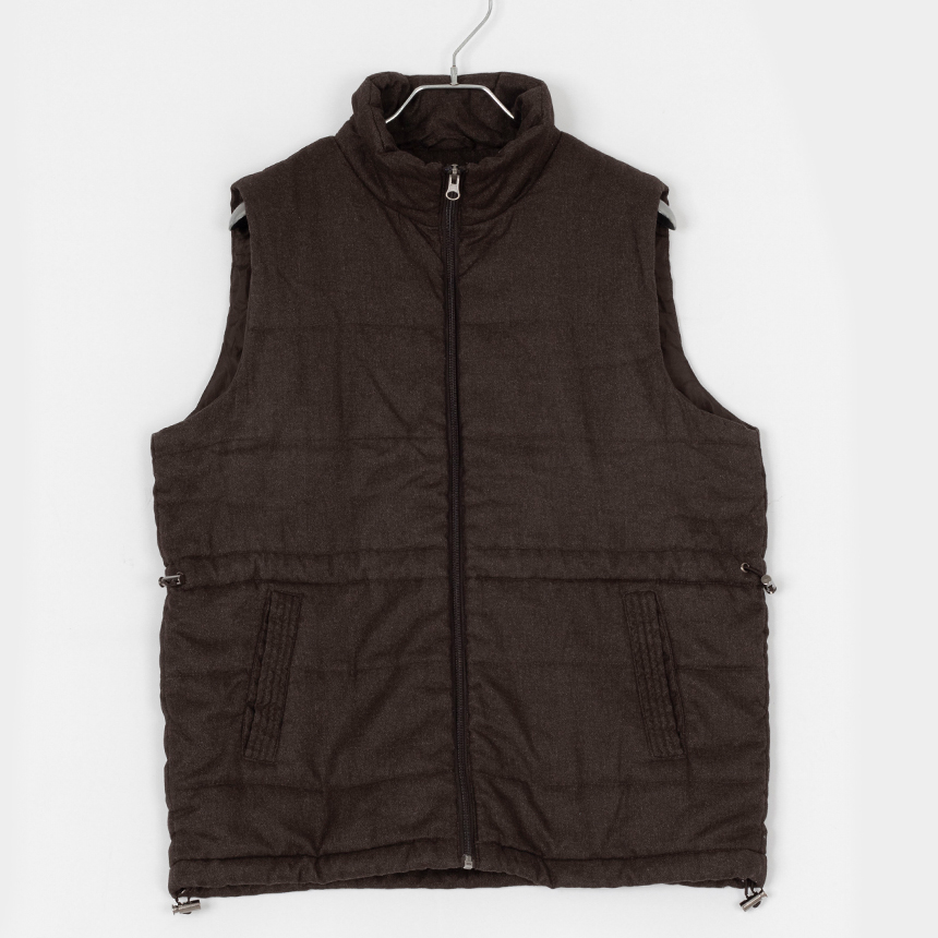 le bois ( size : XL ) zip-up vest