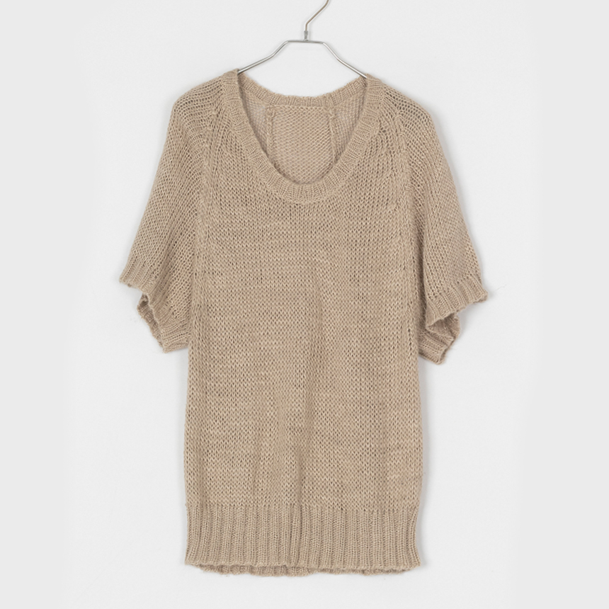 diapa ( size : M - L ) 1/2 alpaca knit