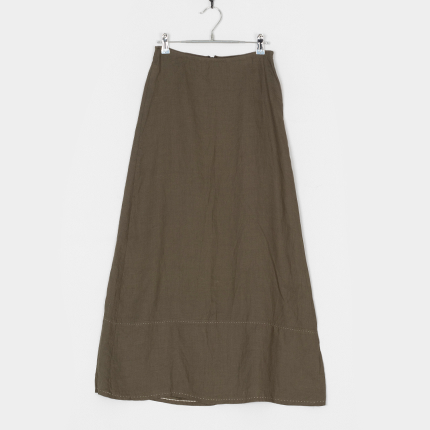 united colors of benetton ( 권장 M ) linen skirt